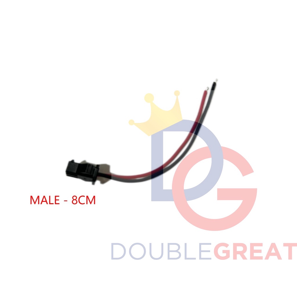 DOUBLE GREAT  SPARE PART RC KABEL 2MP mini pin MALE FEMALE CONNECTOR PLUG CABLE JST SM terminal wire