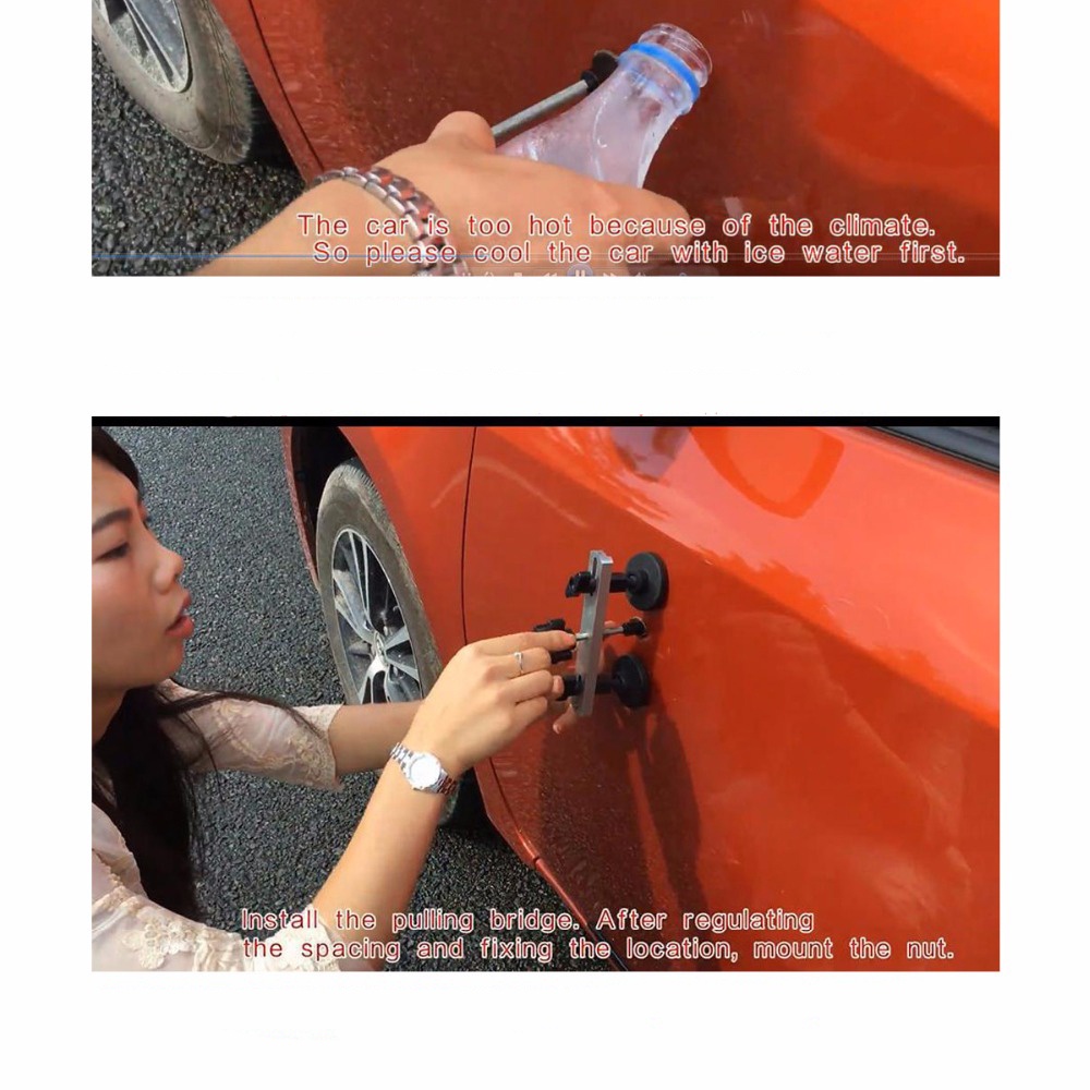 PDR Kit Reparasi Penyok Mobil Car Dent Removal Tool Set - No Color - 3DRS02XX