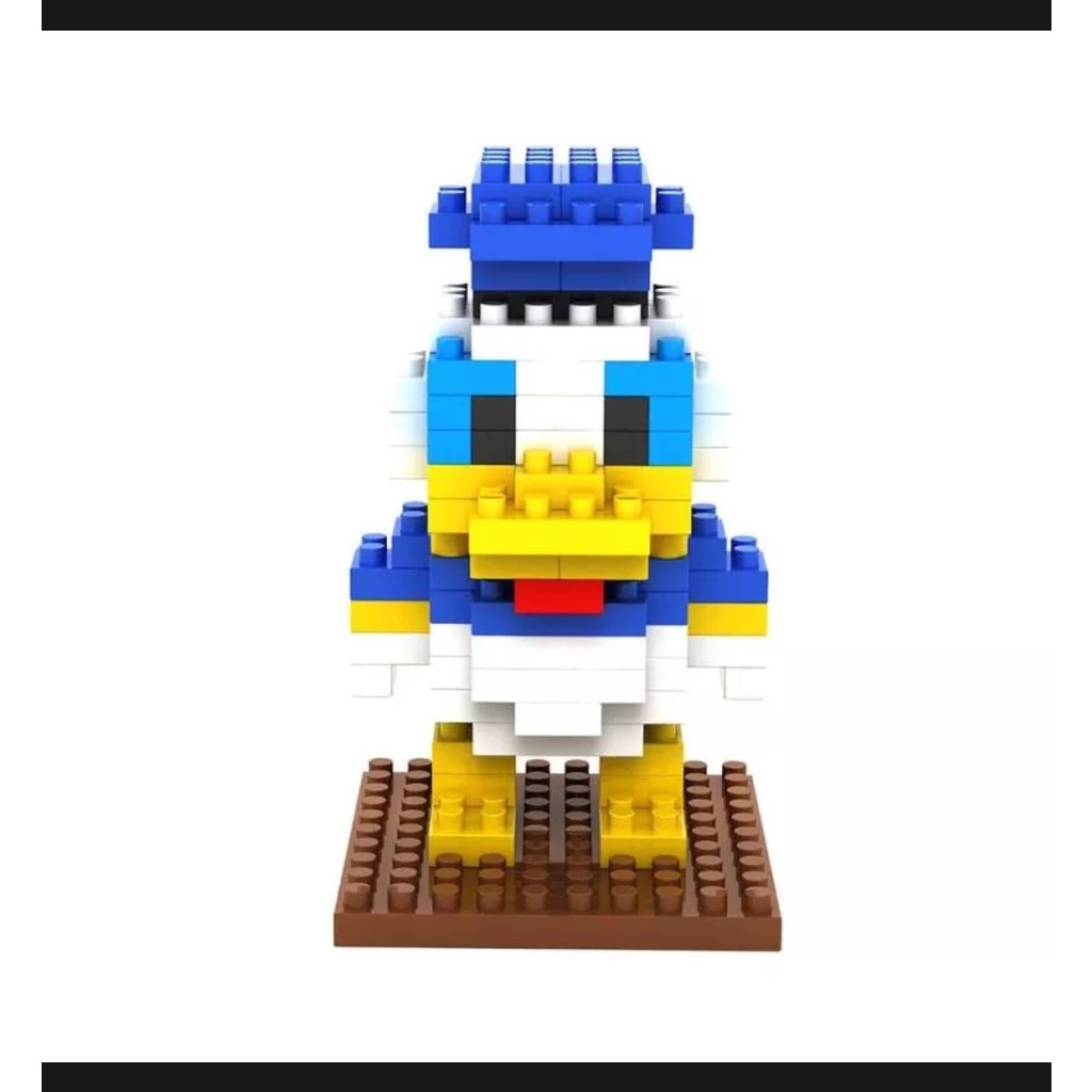 Mainan Lego Bricks Donald Duck Multicolor 121pcs