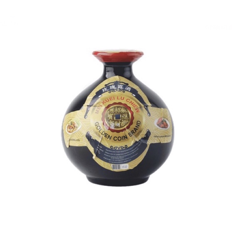 

Golden / Coin / Mei / Kuei / Lu / Chiew / Chinese / Rose / Cooking / Wine / 560ML / Arak / Masak / Aroma / Mawar