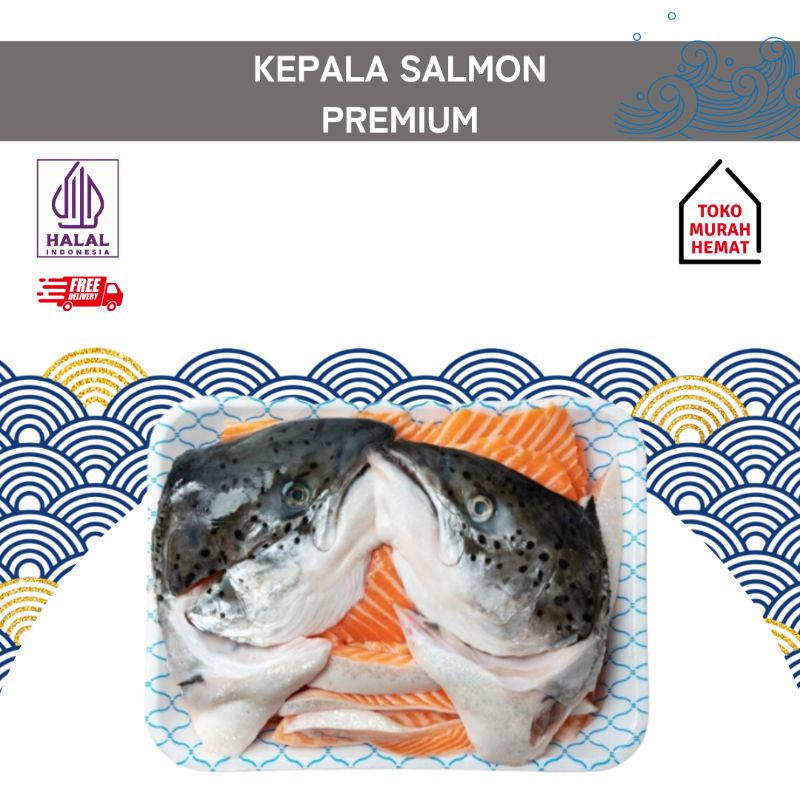 

KEPALA SALMON PREMIUM//SALMON HEAD HALAL KUALITAS PREMIUM MURAH