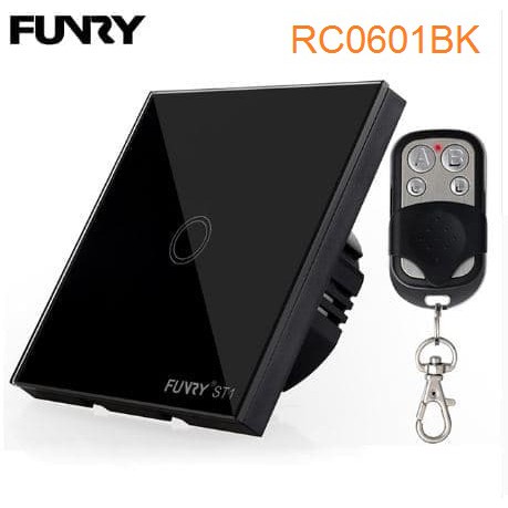 Saklar Sentuh dinding touch screen Wall Switch Smart Remote sentuh 1way Funry