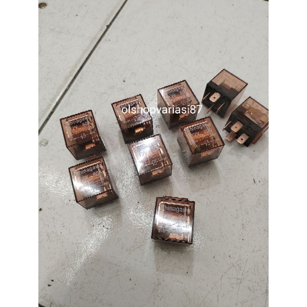 Relay klakson import 4 kaki 12V