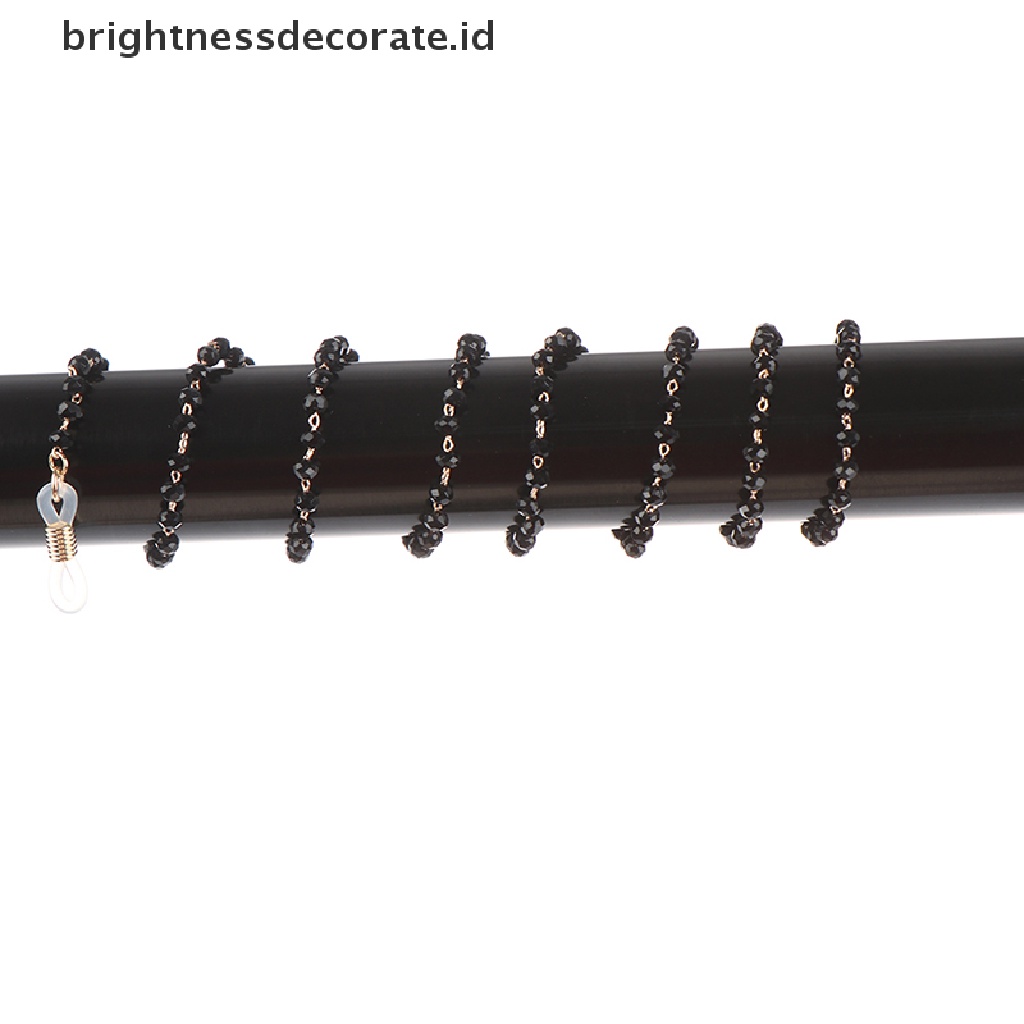 [Birth] Rantai Kacamata Baca Metal Sunglasses Cords Manik-Manik Lanyard Kacamata Hold Straps [ID]