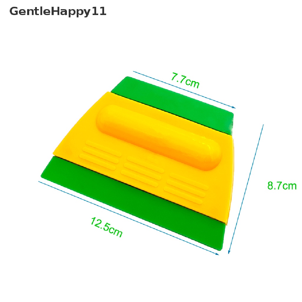 Gentlehappy Soft Silica Gel Double Sided Scraper Protection Film Pasang Squeegee Window Clean Auto Tint Aksesoris Pengikis Iklan Wallpaper Scraper id