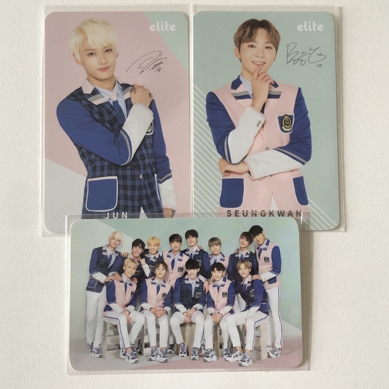 SEVENTEEN OFFICIAL ELITE PHOTOCARD SEUNGKWAN JUN OT13