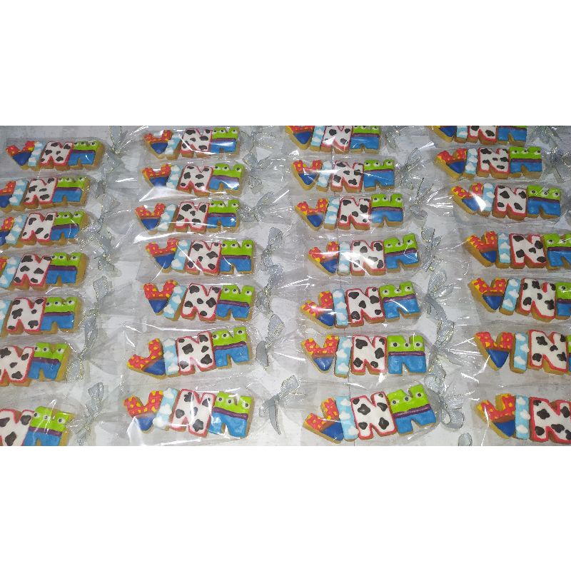 

deon cookies karakter nama toy story