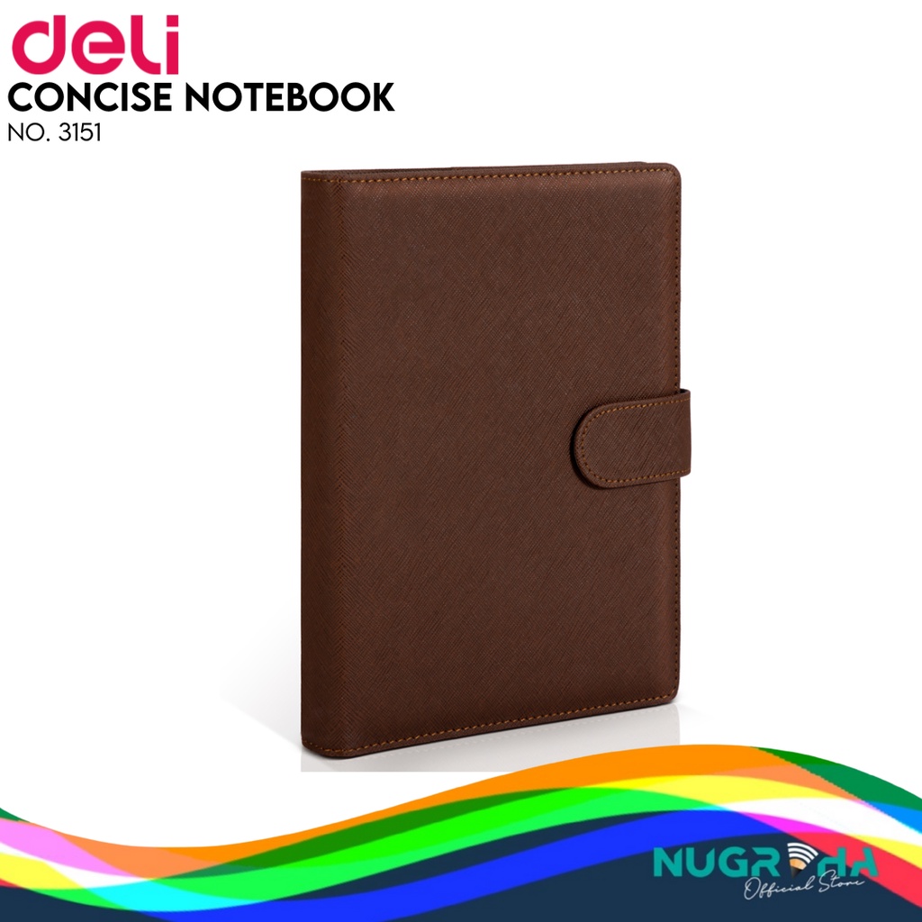 

Deli Loose Leaf Notebook 25K 210x145mm 100 Lembar 3151