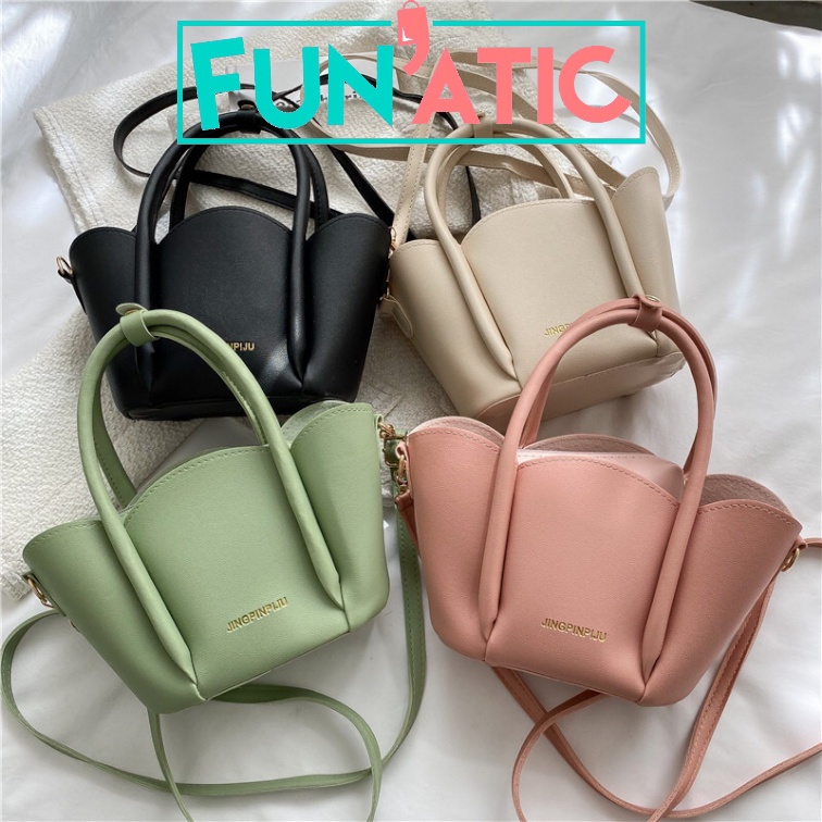 Funatic Tas Selempang Wanita Import Lucu Model Kekinian Fashion Korea FA1085