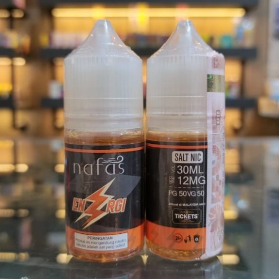 NEW ENERGY DRINK LIQUID NAFAS SALT 12MG 30ML - AUTHEN