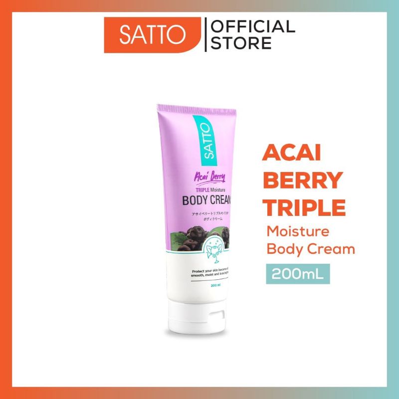 Satto Acai Berry Body Cream