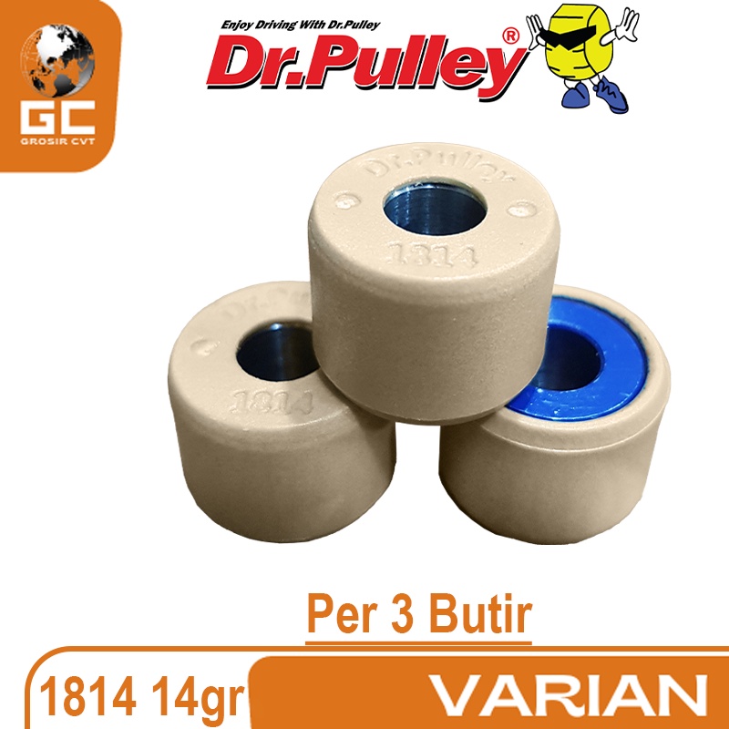 Roller Dr Pulley Beat Scoopy Vario Spacy Kymco Fi ESP POP Street 110 Per 3 Butir 1814