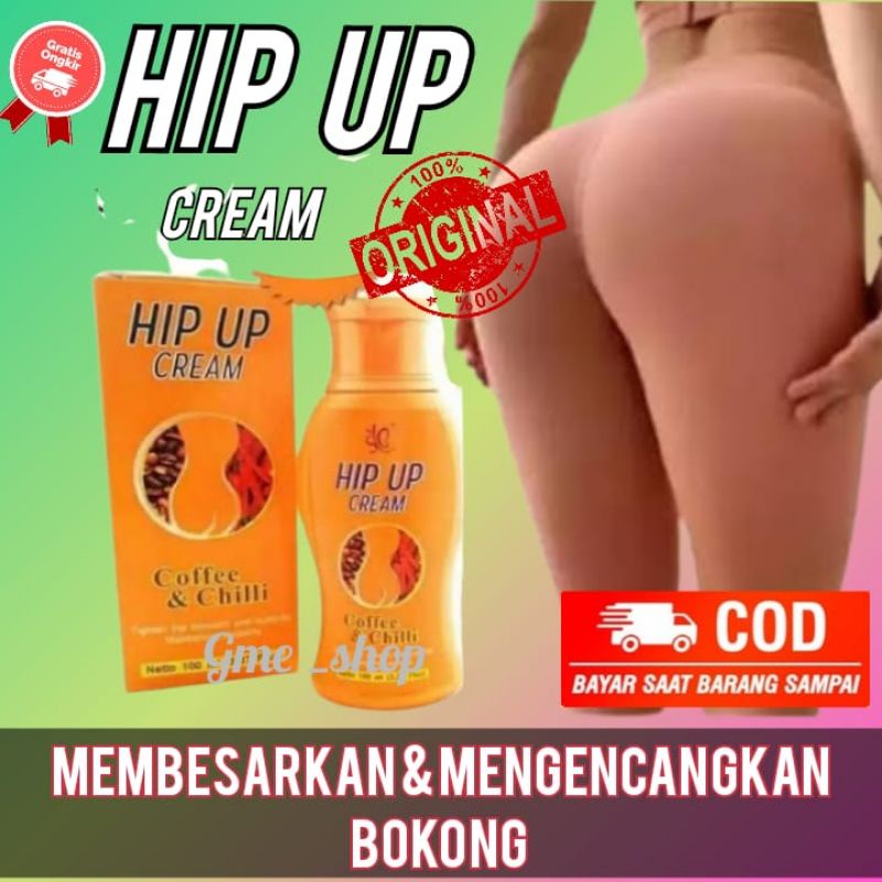 Pembesar Bokong Wanita Permanen HIP UP CREAM Pembesar Pantat / Bokong Ampuh Original BPOM By SYB