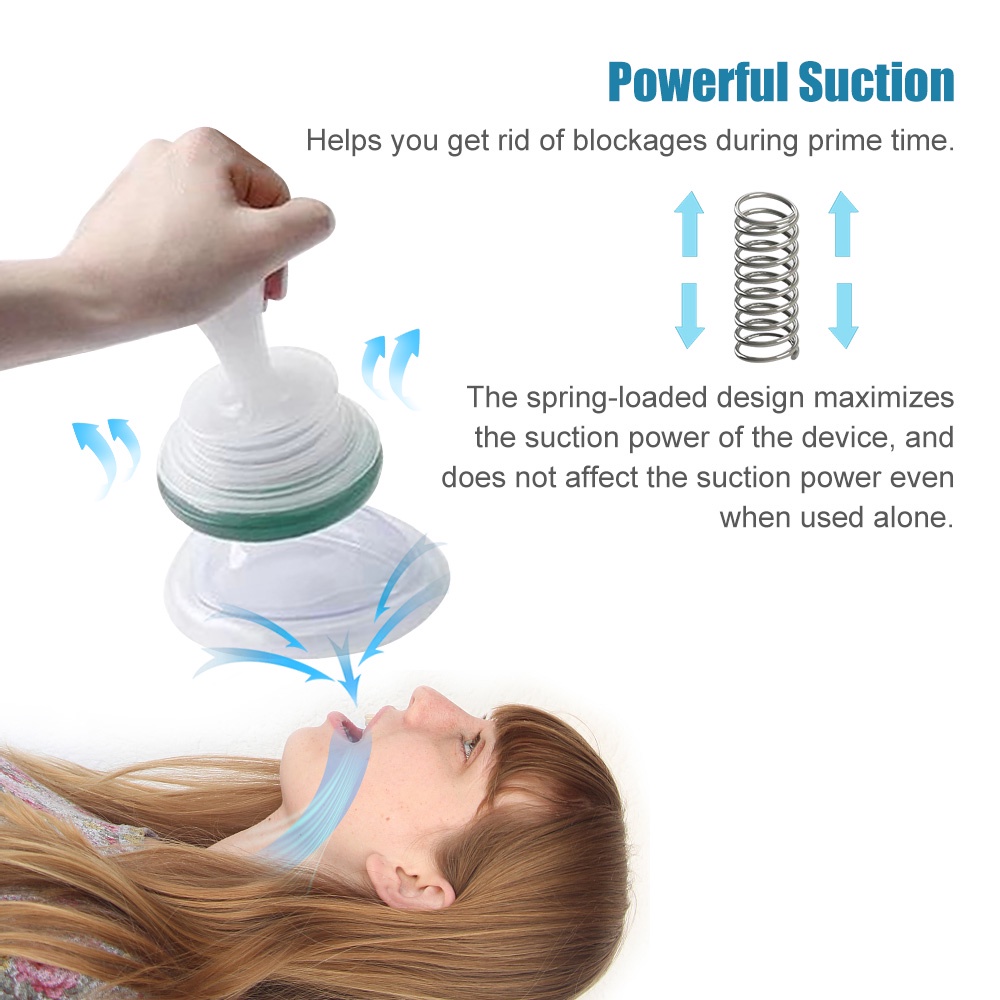 Alat Rescue Tersedak Aksesori Alat Darurat Latihan Hisap Kuat