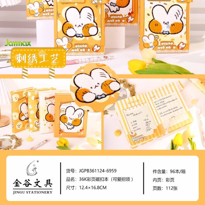 

Terlaris ✨ -Magnetic Notebook Orange Bunny / Diary Jurnal agenda Buku tulis Anak- 2.1.23