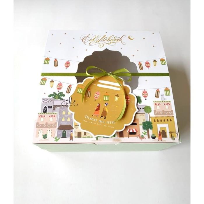 

Dus Lebaran Kotak Kue Lebaran Box Kue Kering 22X22 053