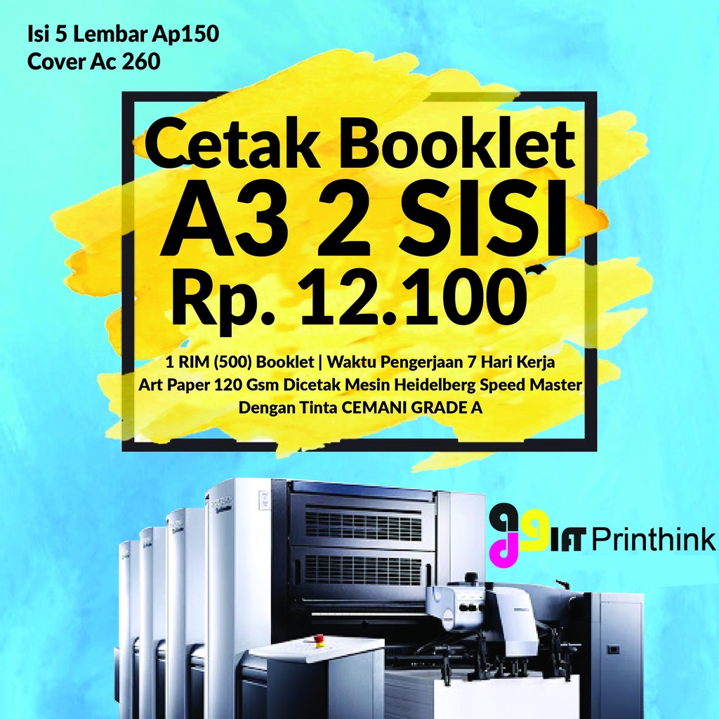 

Cetak Booklet Custom