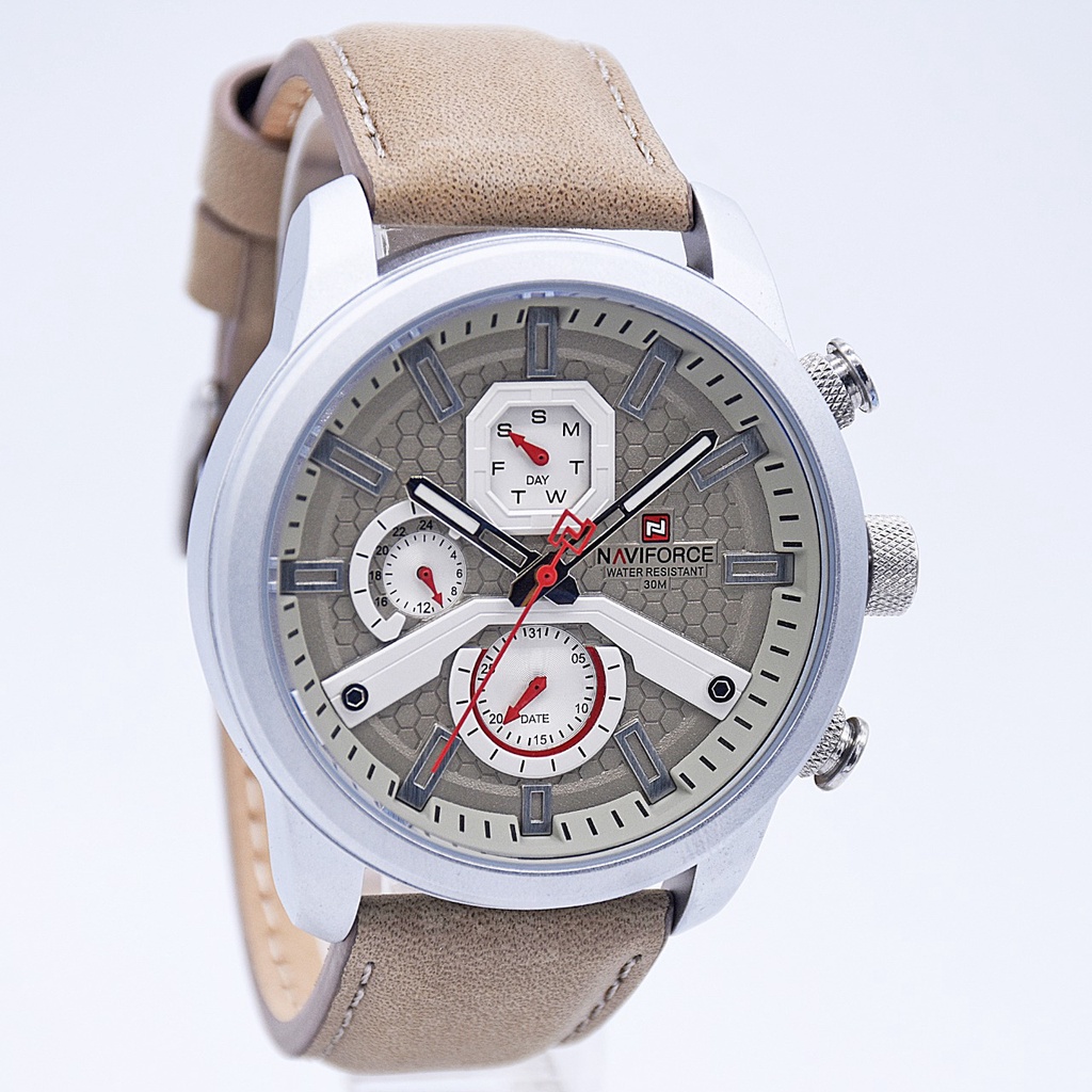 JAM TANGAN PRIA NAVIFORCE NF9211 NF9211M NF-9211M ORIGINAL FREE BOX