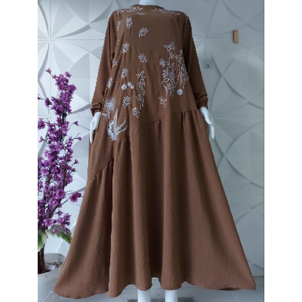 GAMIS TANIA BAJU DEWASA TERBARU/GAMIS CANTIK KEKINIAN