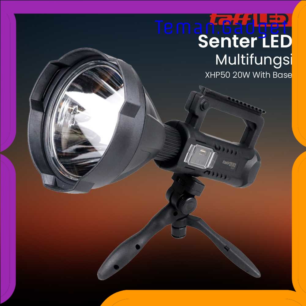 TG-SNT TaffLED Senter LED Multifungsi XHP50 20W With Base - W591