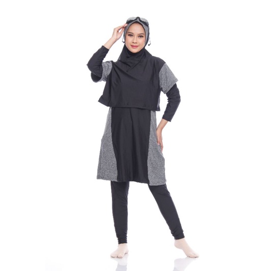 Baju Renang Muslimah Dewasa jumbo Baju Renang jumbo syar'i baju renang perempuan baju renang wanita big size renang hijab bolero