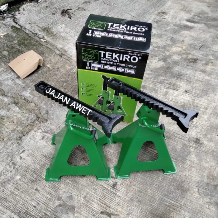 Jack stand 6 ton Tekiro - tahanan mobil 6 ton tekiro