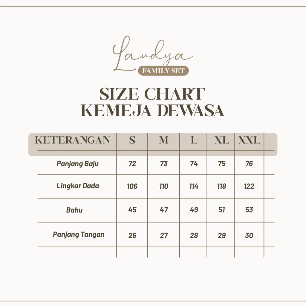 LAUDYA FAMILY SET by Hagia Indonesia