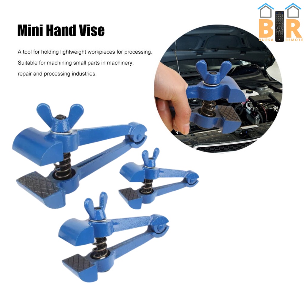 Catok Tangan Ragum Clamp Hand Vise Mini Steel