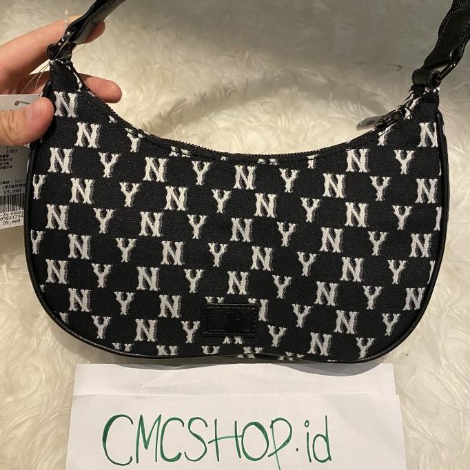 TAS MLB Monogram Jacquard Hobo Bag 32BG33111