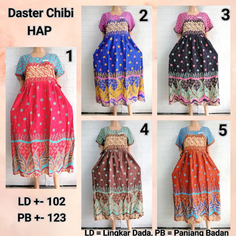 DASTER CHIBI LENGAN HAP PASTEL DASTER MODERN KEKINIAN BUSUI FRIENDLY ADEM TLOK + OTT + PLTK + GFBX