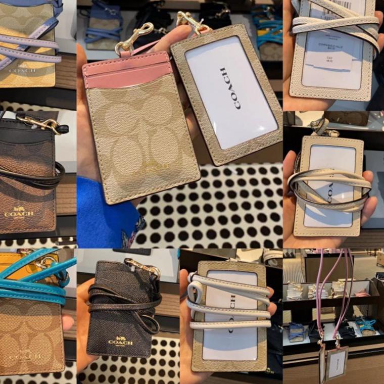 

Baru Spesial COACH lanyard/ Kartu kerja/pemegang kartu id /DIY klasik /original/name tag holder/SIX color