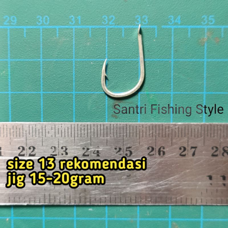 Kail Pancing Iseama hoks|Kail Assist hoks Putih tahan karat eceran kail jig kail pancingan