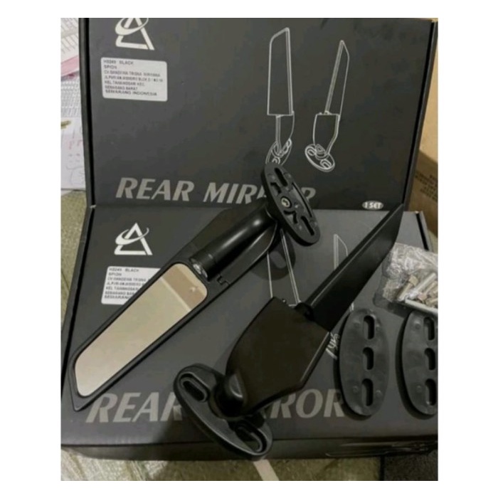 Spion Winglet Cbr 150 Facelift Spion Stealth Model Rizoma Cbr 150R - Kecil