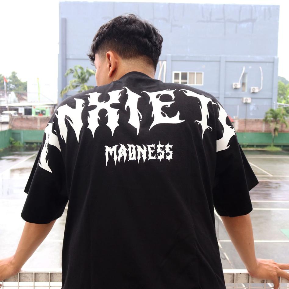 Super Hadiah HAEV T-shirt Oversize - Anxiety madness T-shirt/kaos/pakaian