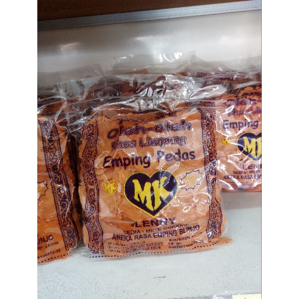 

emping pedas khas limpung (250gr)