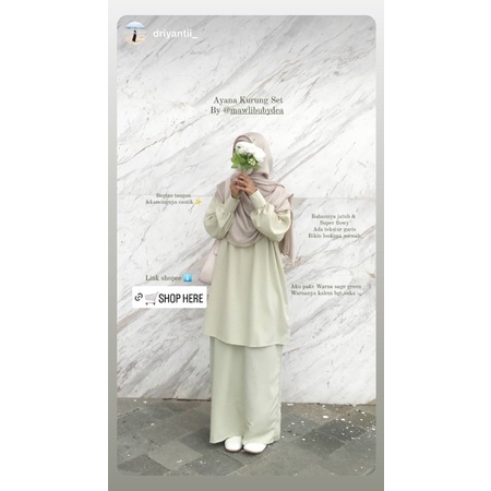 AYANA KURUNG SET / BAJU KURUNG MALAYSIA