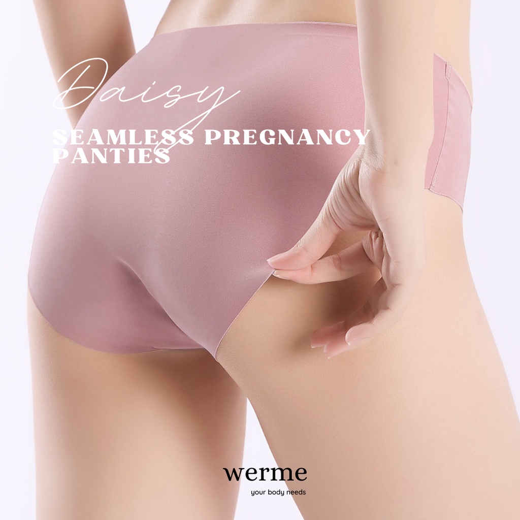 DAISY SEAMLESS PREGNANCY PANTIES