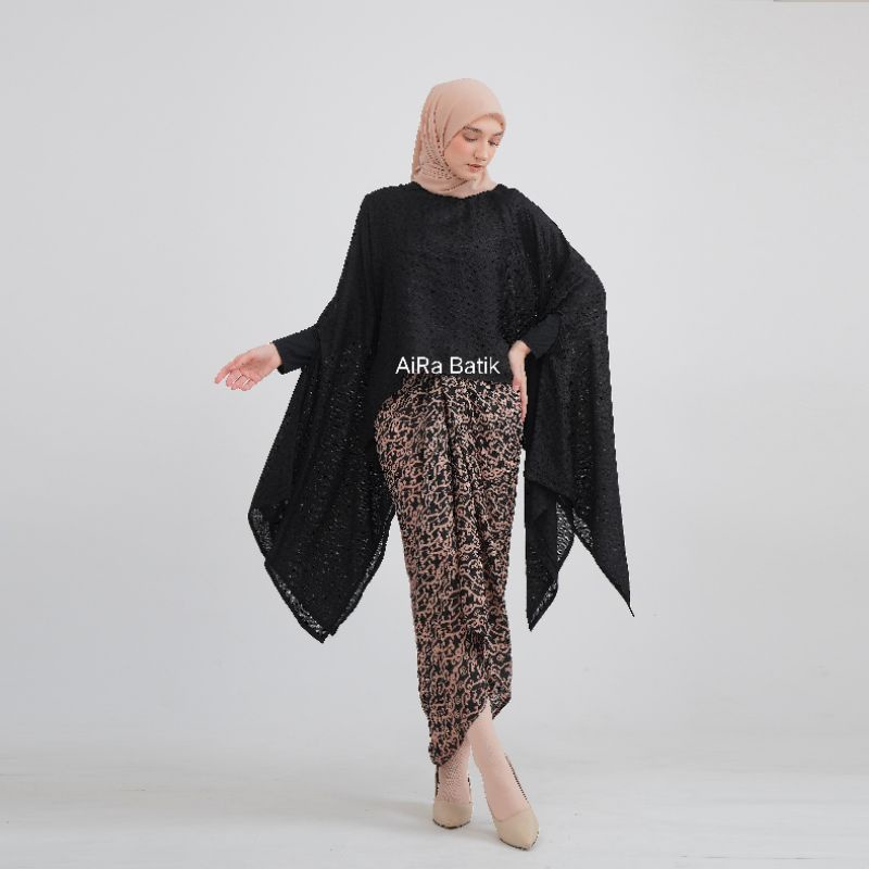 Aira Batik_ AZURA SET BATWING