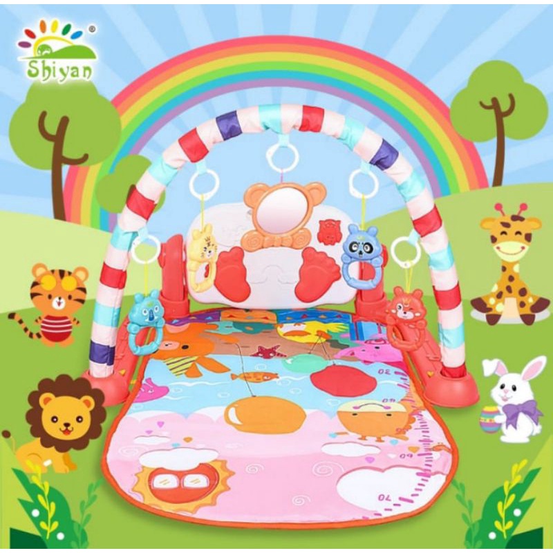 baby gym musical set musik bayi playmat matras