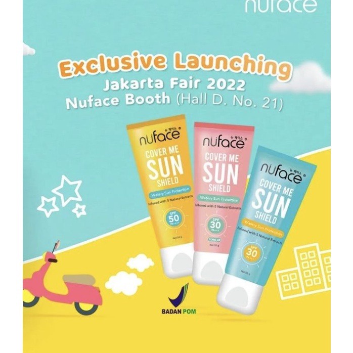 galerybeautysemarang Nuface Cover Me Sun Shield (Sunscreen)
