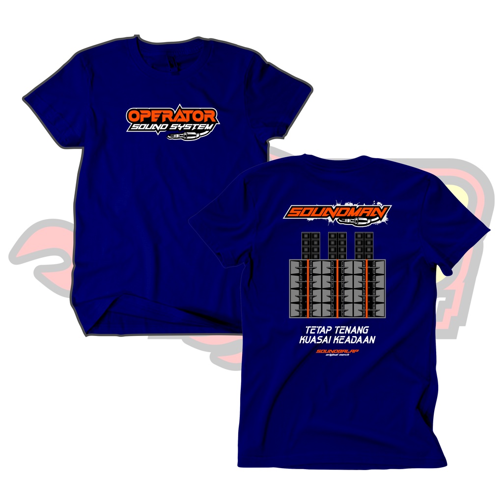 Kaos Operator Sound System / Tukang Sound - Kaos Distro Pria - SoundBalapBlitar