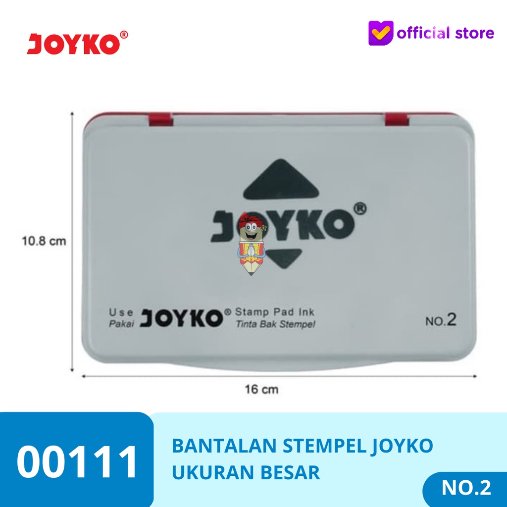 

Bantalan Stempel Besar Joyko No. 2