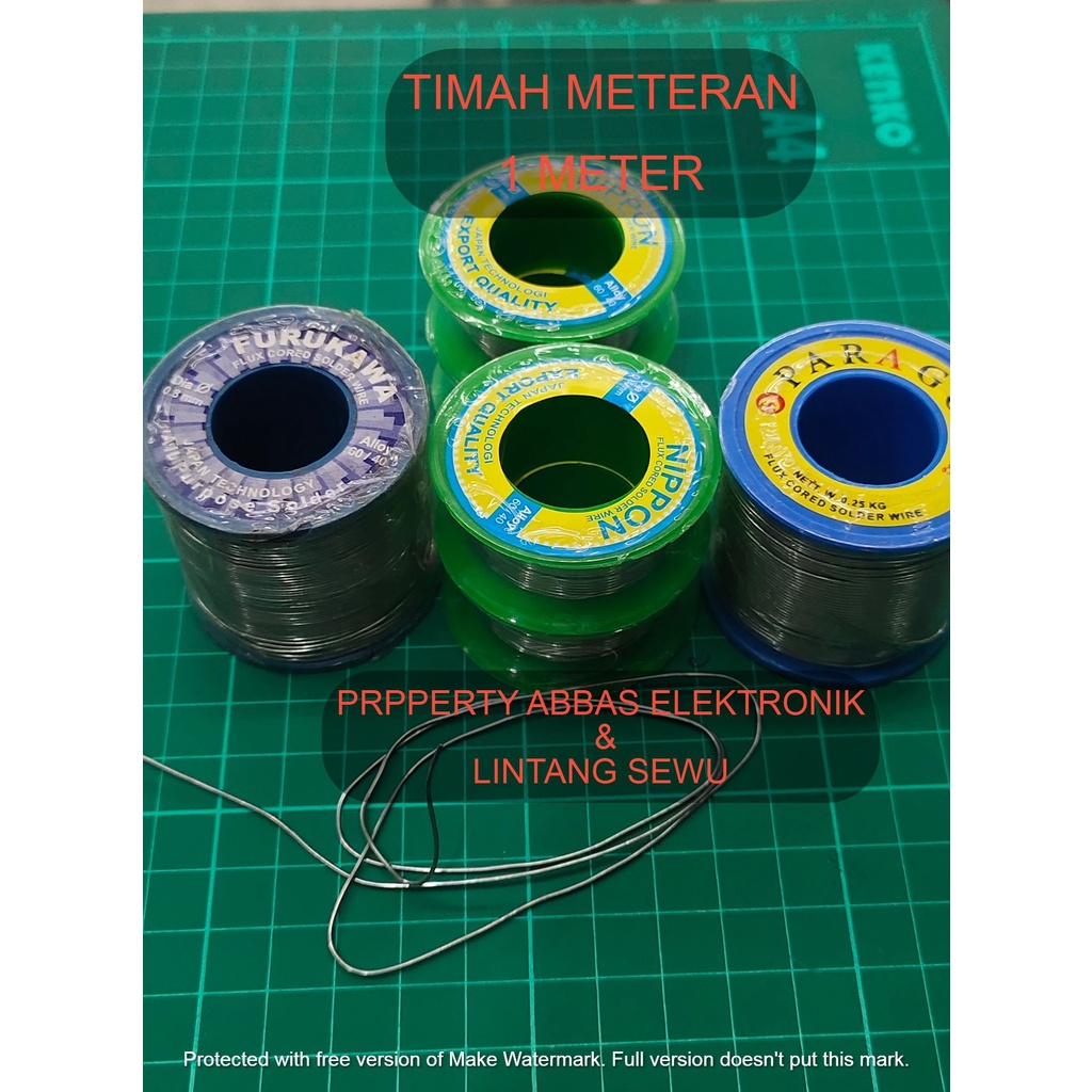 TIMAH SOLDER METERAN 0.8 NIPPON PARAGON ALPHA ALBHA