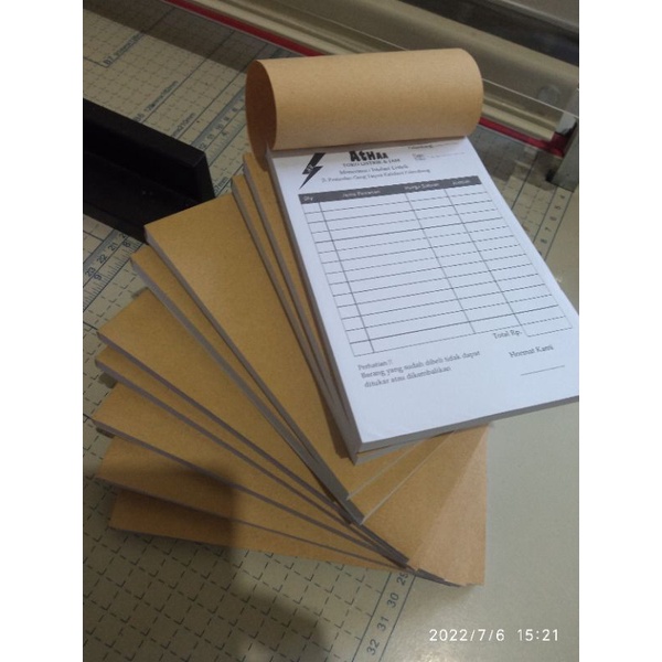 

Nota 2ply // nota 2ply murah // nota 2ply custom // nota 2ply isi 100