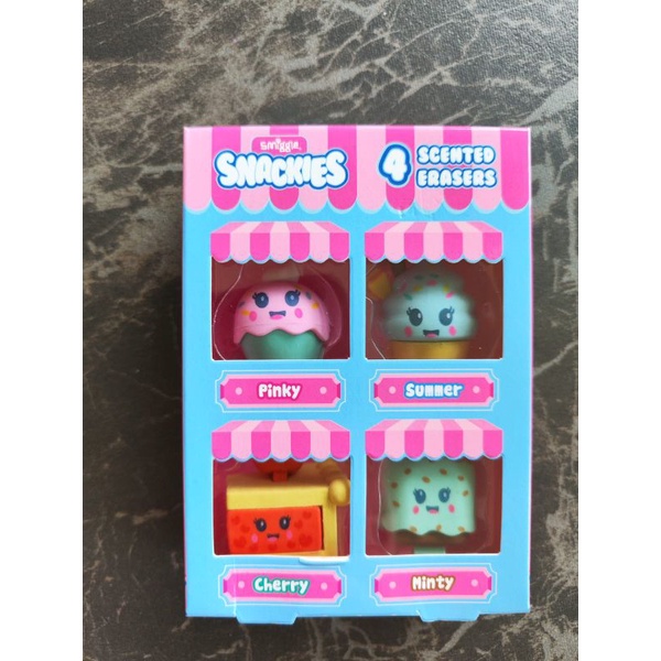 

Smiggle snackies eraser set original