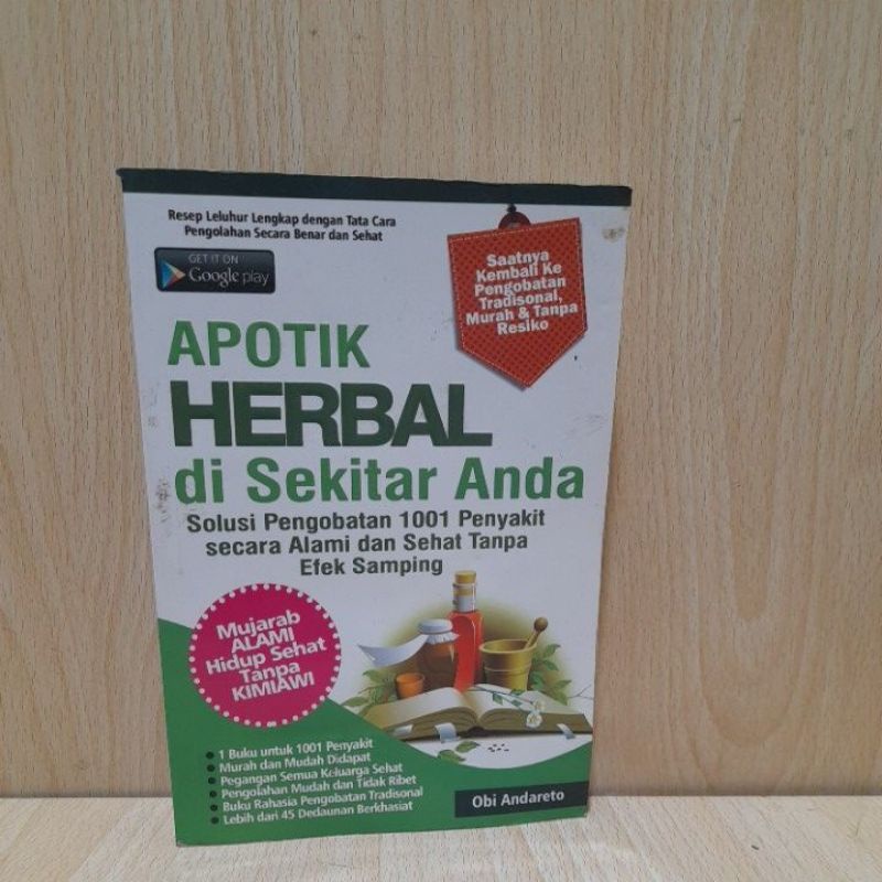 buku Apotik Herbal di Sekitar Anda.