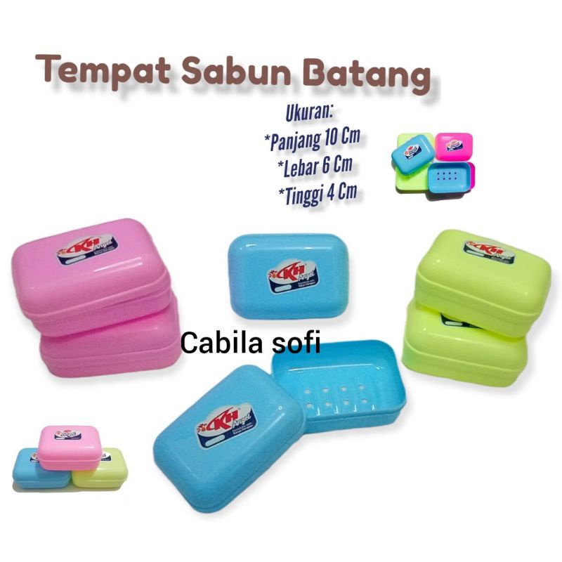 Tempat sabun / wadah sabun batang