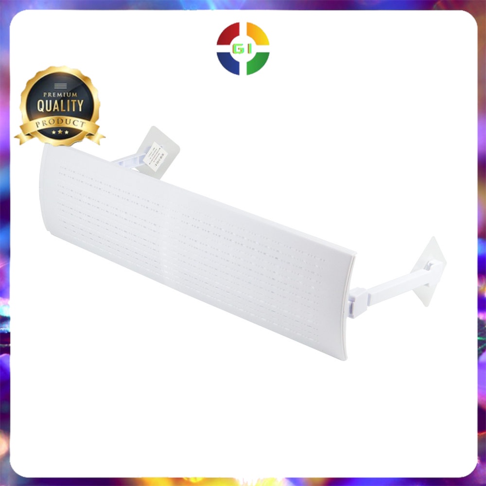 Penutup Cover Angin AC Adjustable 113x16cm White COD