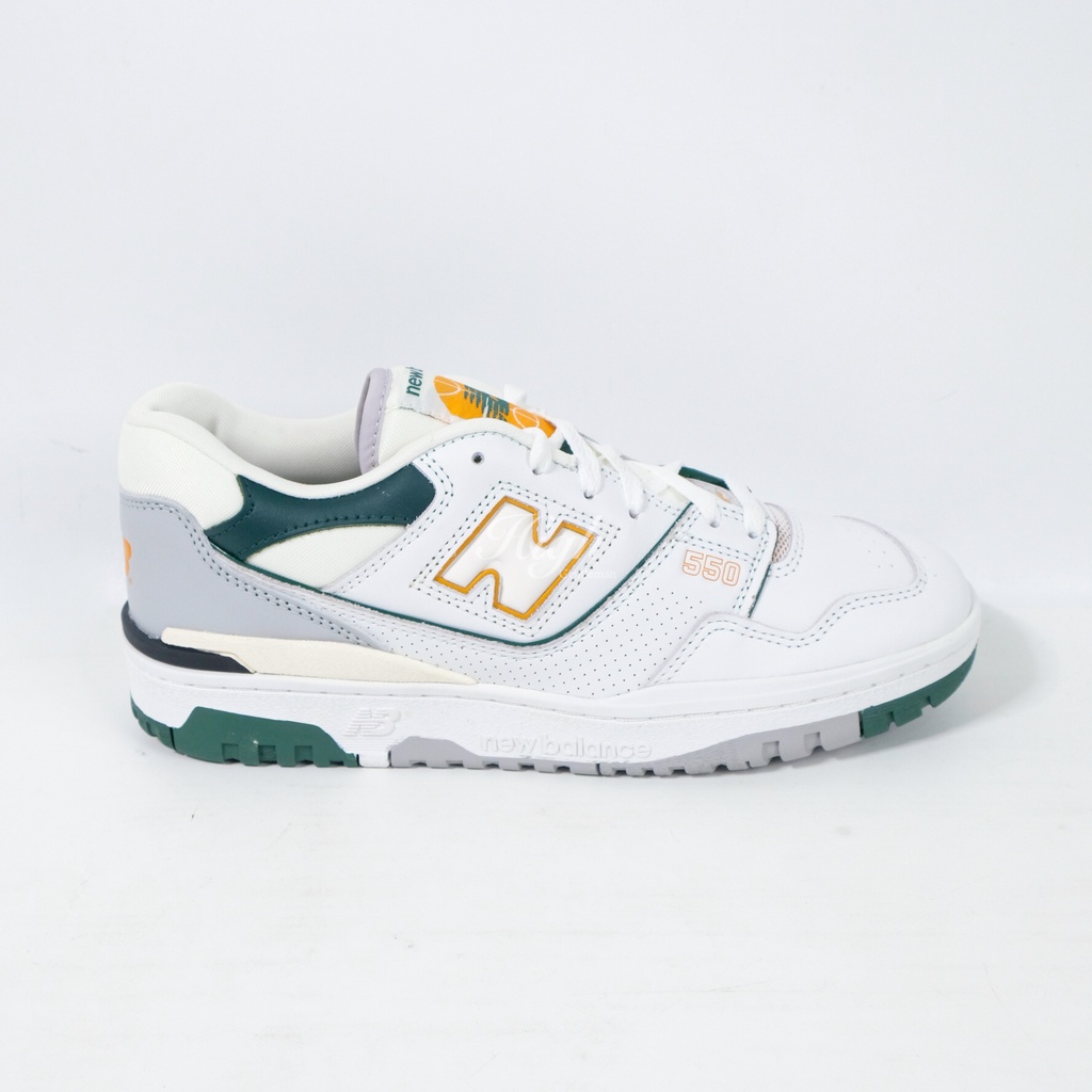 New Balance 550 White Nightwatch Green Grey BB550PWC 100% Original