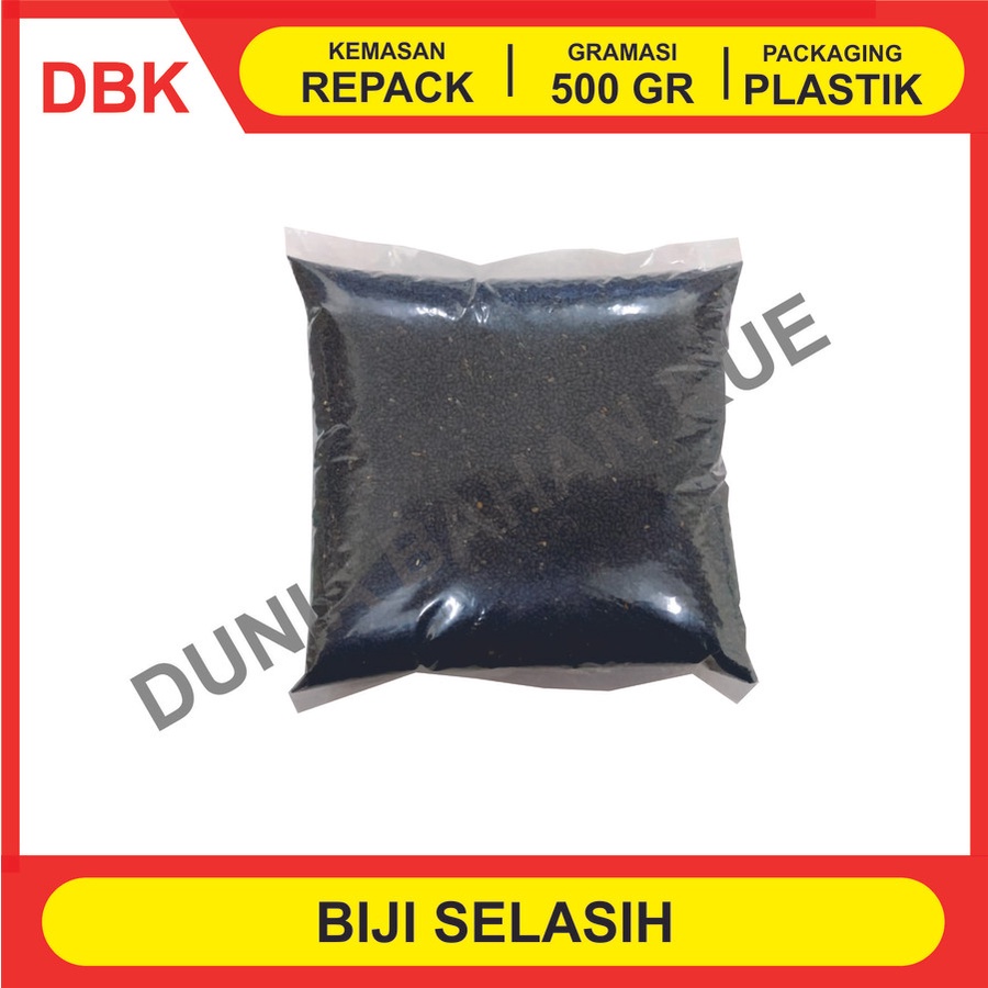 

BIJI SELASIH PREMIUM 500 GR / BASIL SEED